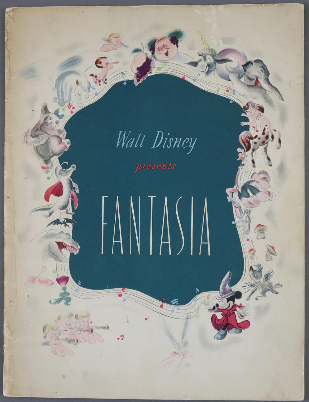 DISNEY - FANTASY SOUVENIR PROGRAM (1940).