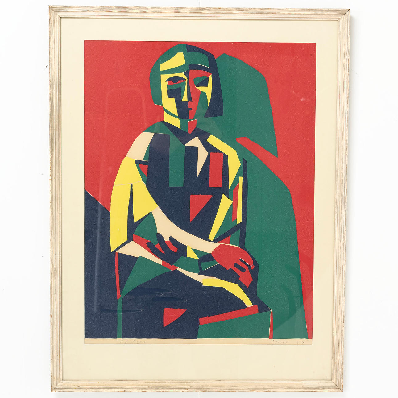 JOUN SUAI. Lithograph, signed & numbered 18/50.