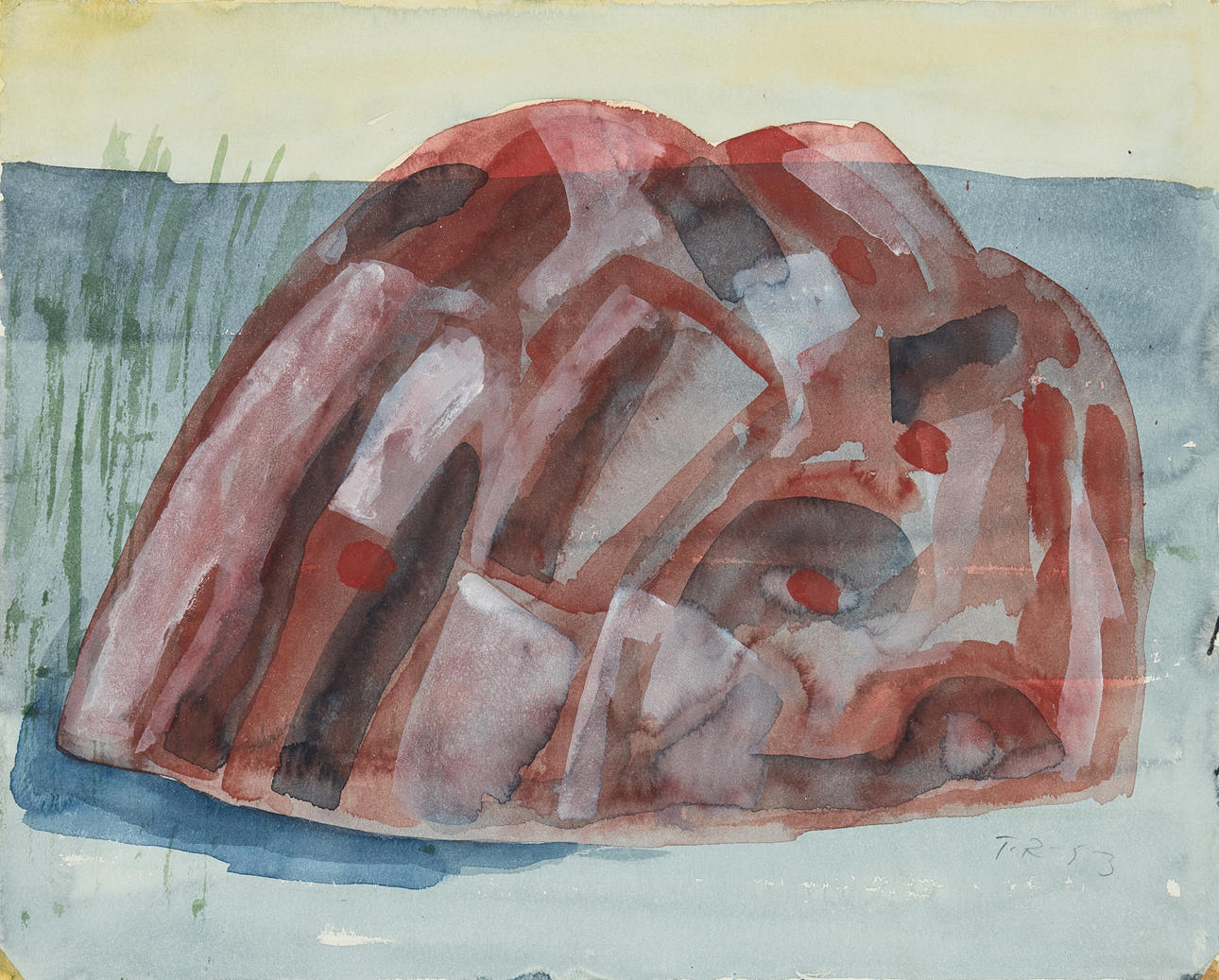 TORSTEN RENQVIST. “Red stones”.