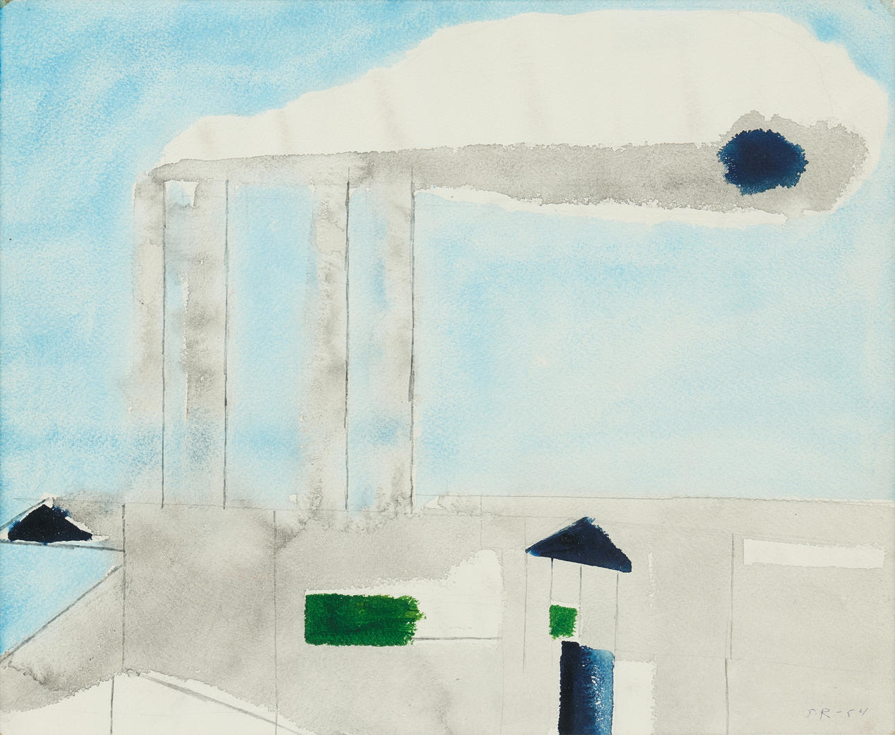 TORSTEN RENQVIST. “Cement factory in Slite”.