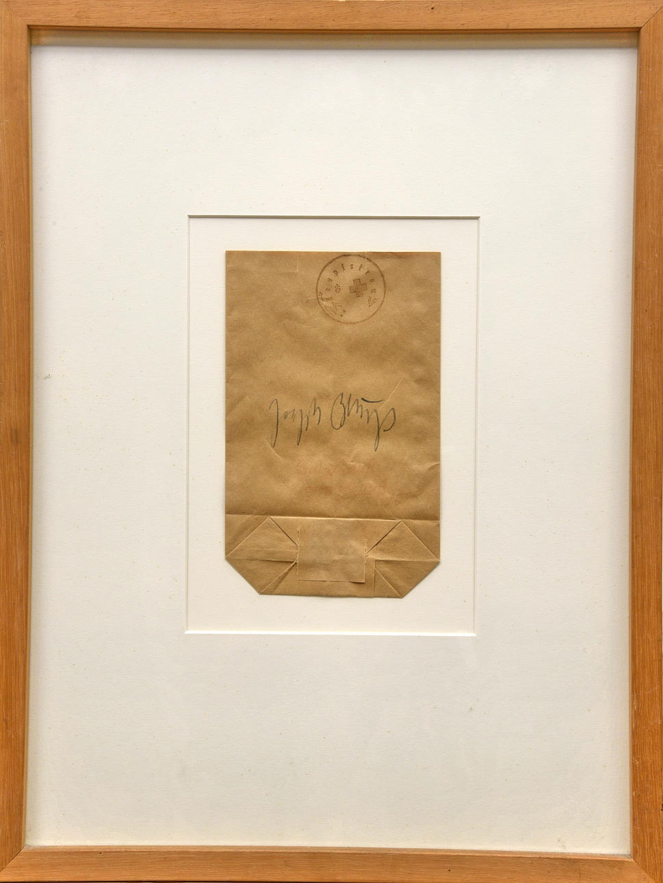 BEUYS, JOSEF (1921 KLEVE - 1986 DÜSSELDORF). ”Välköpt - gärna köpt”.