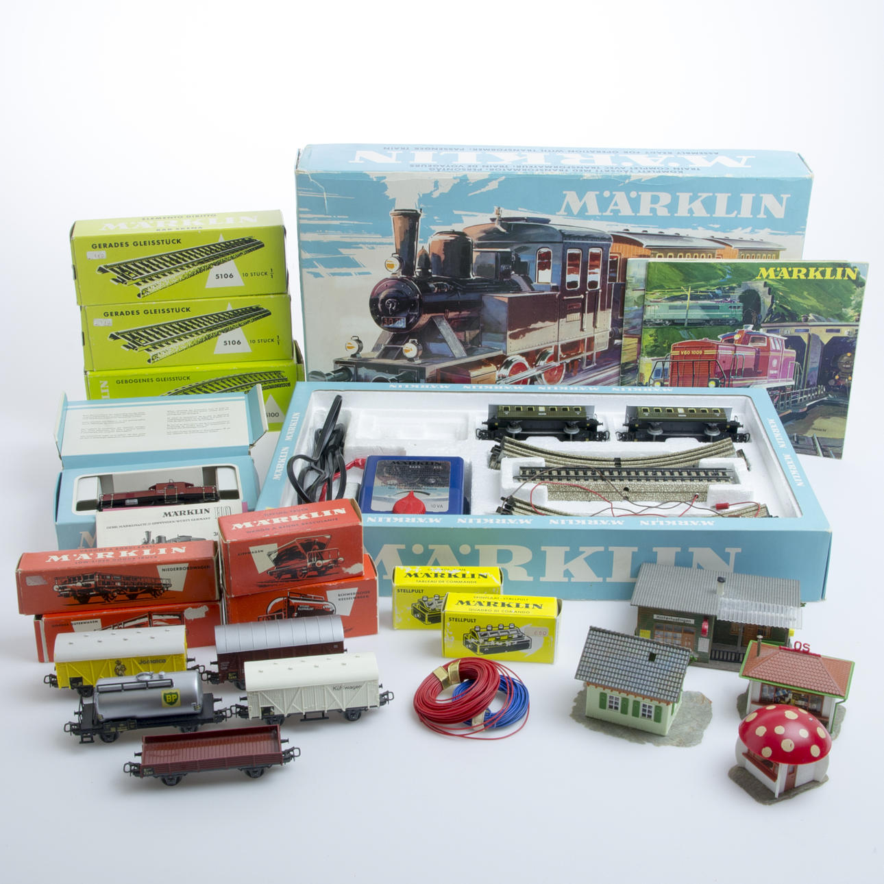 TÅGBANEDELAR, Märklin.