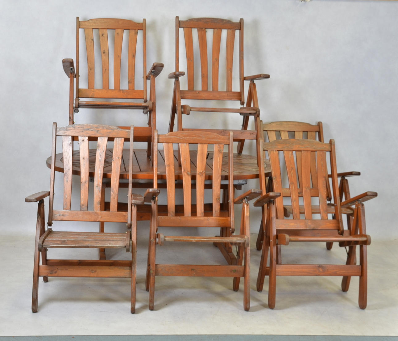 TRÄDGÅRDSGRUPP, Brafab. Brickmärkta.