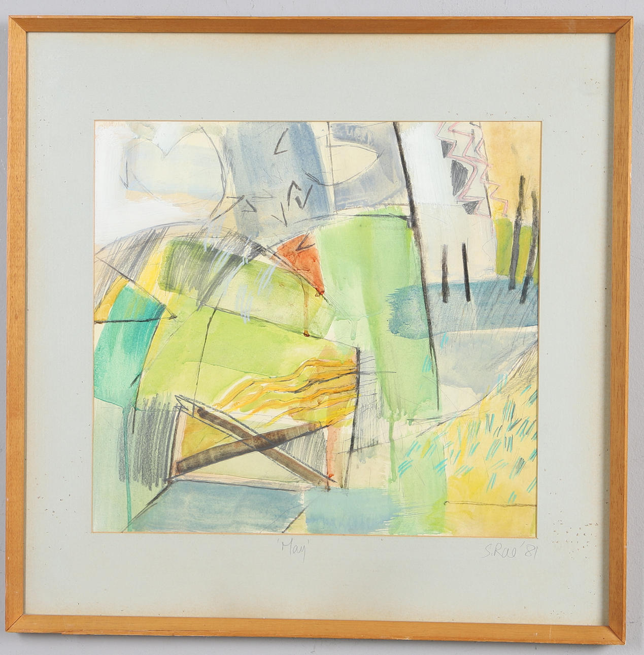 SUSAN RAE (20TH CENTURY). 'PODRÍA'. Arte - Pintura - Auctionet
