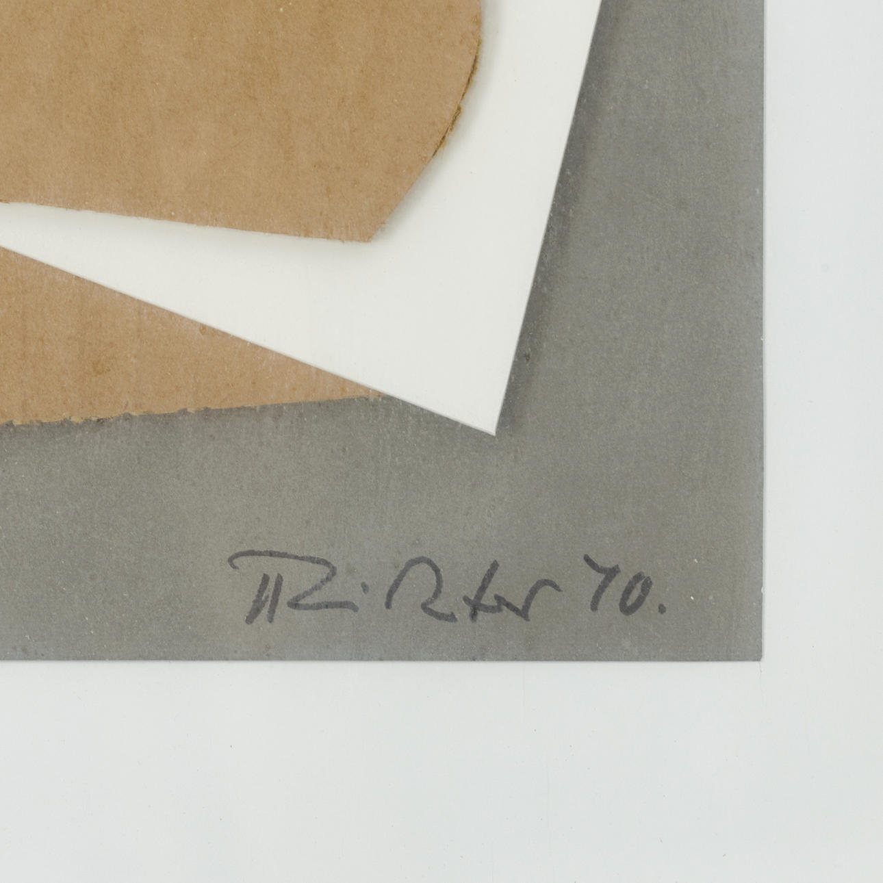 HANS RICHTER (TYSKLAND 1888-1976). Composition, signed and dated H ...