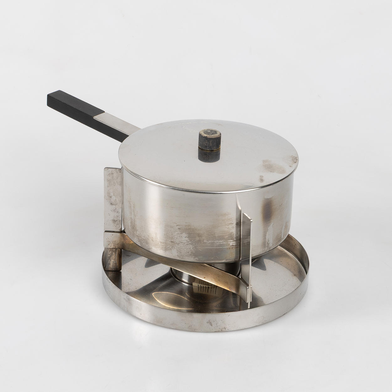 PETER HOLMBLAD. Fonduesæt, rustfrit stål, Stelton, Danmark.