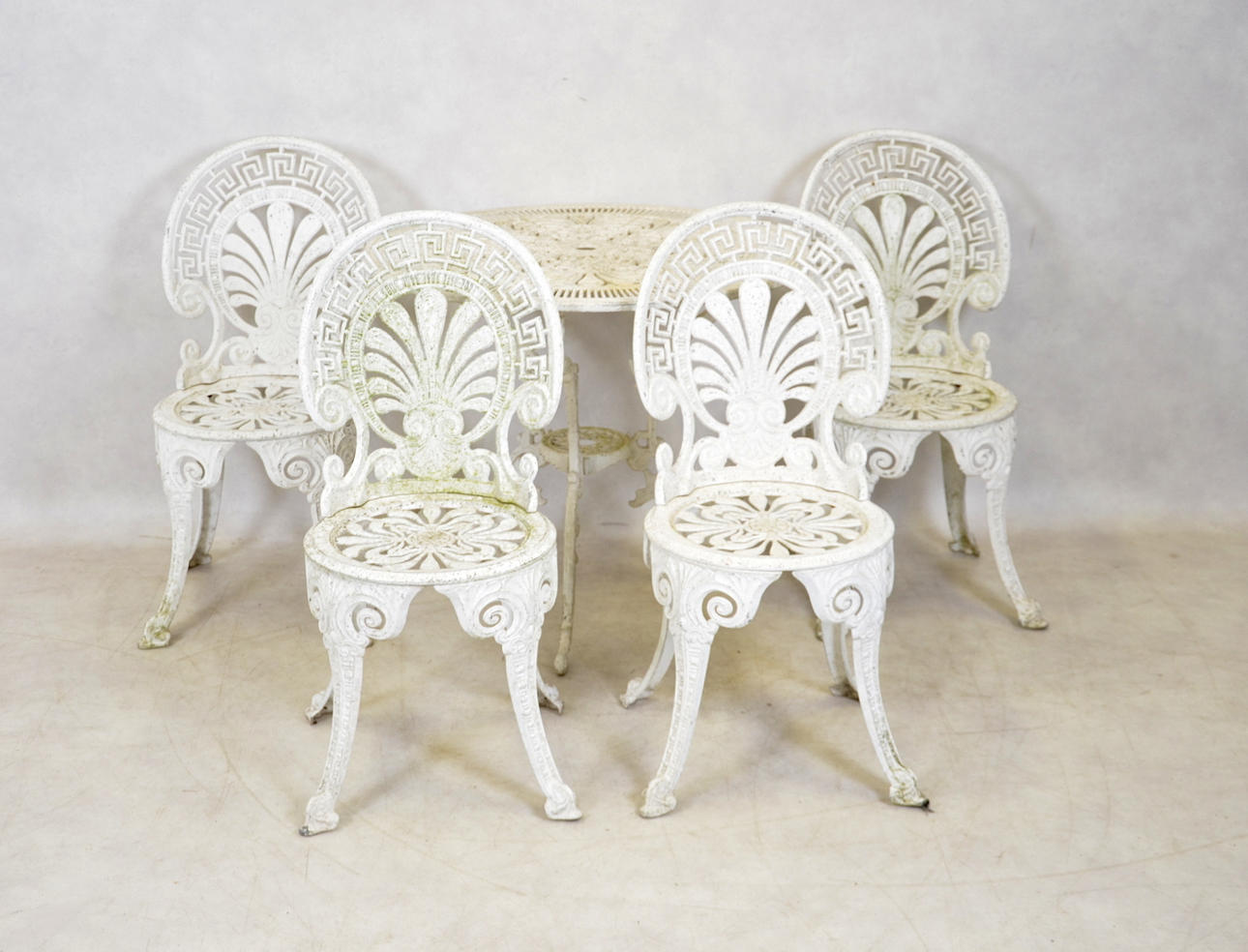 TRÄDGÅRSDGRUPP, 5-delar, 1900-talets senare hälft.