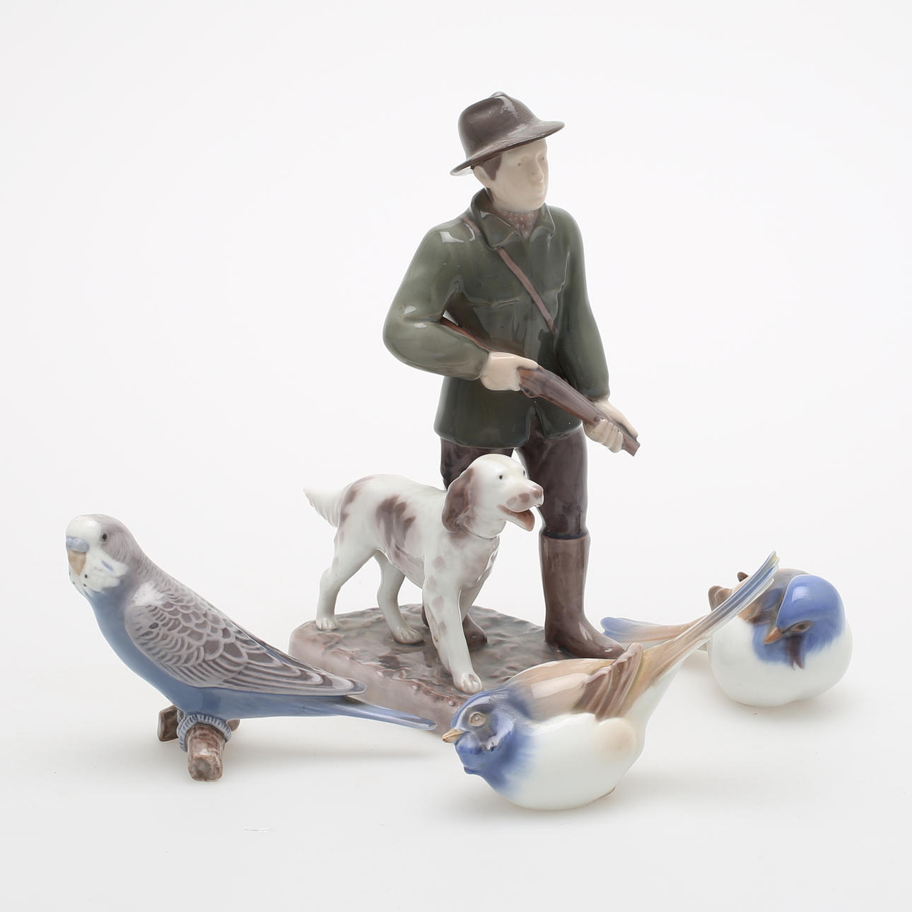 FIGURINER, 4 st, Bing & Gröndahl, Danmark.