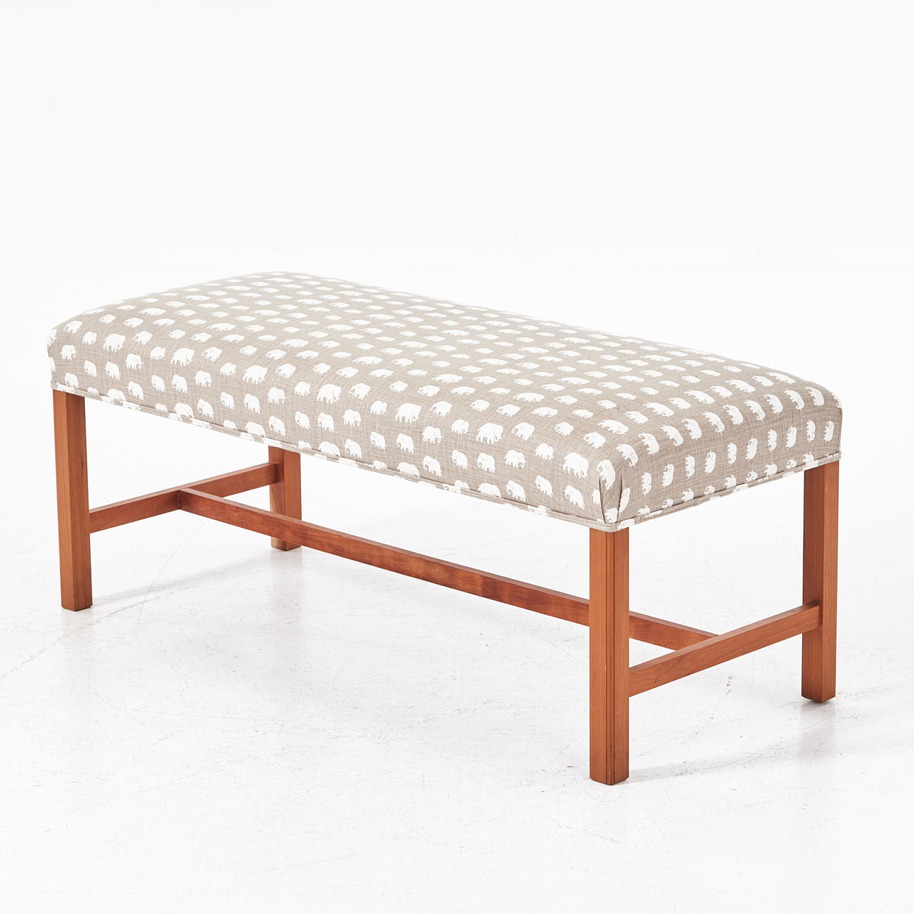 JOSEF FRANK. Stool, Firma Svenskt Tenn, model number 2082, legs in ...