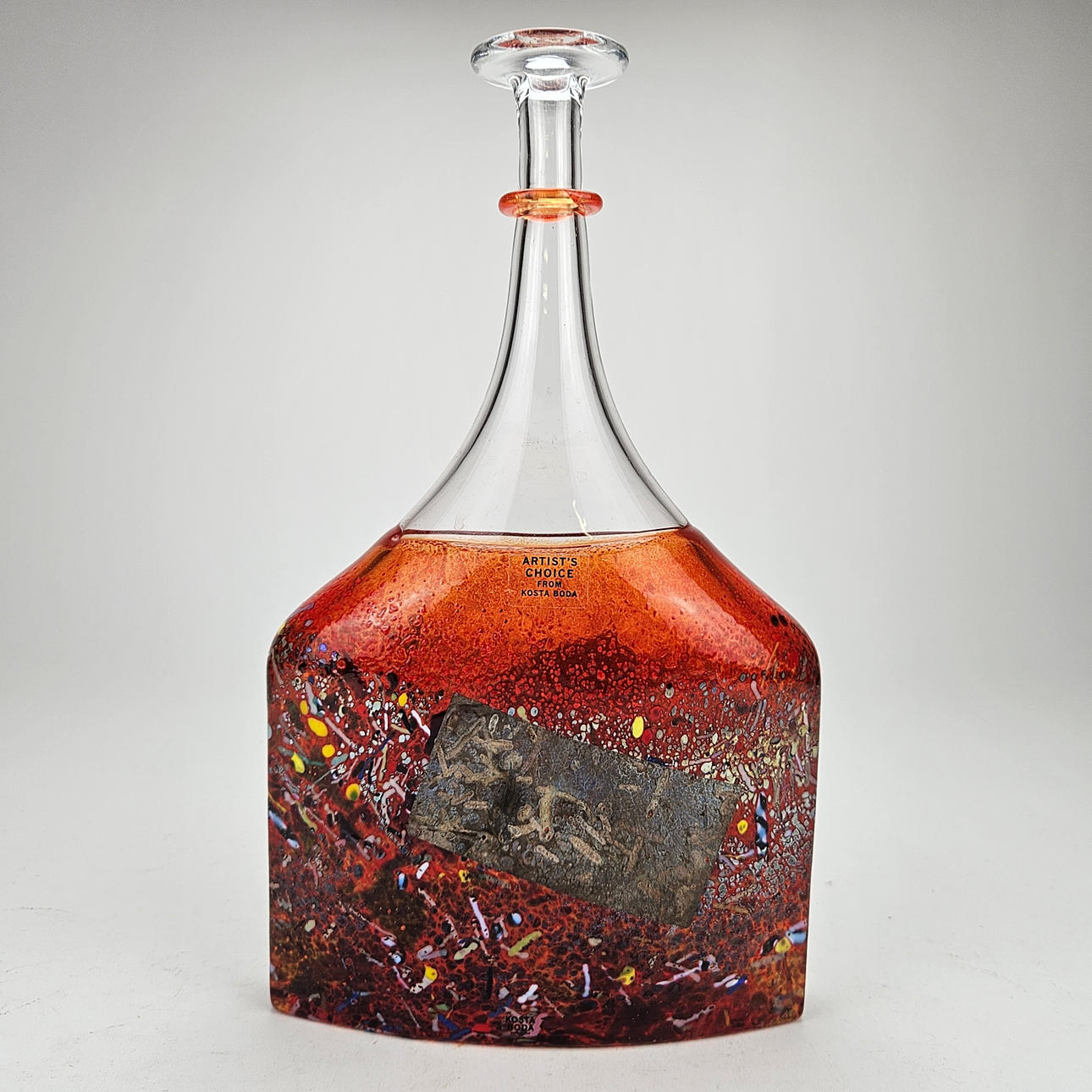 BERTIL VALLIEN. Flaska, glas, 