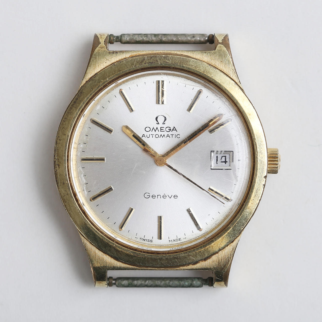 A wristwatch, Omega Automatic Geneva, 1973.