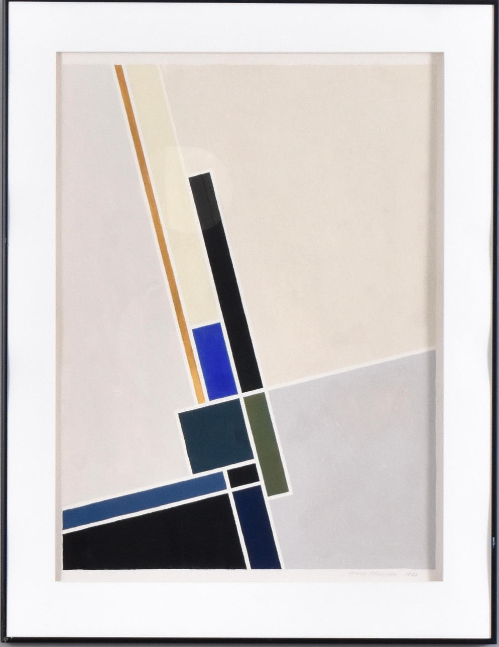 SVEN HANSSON. Gouache.