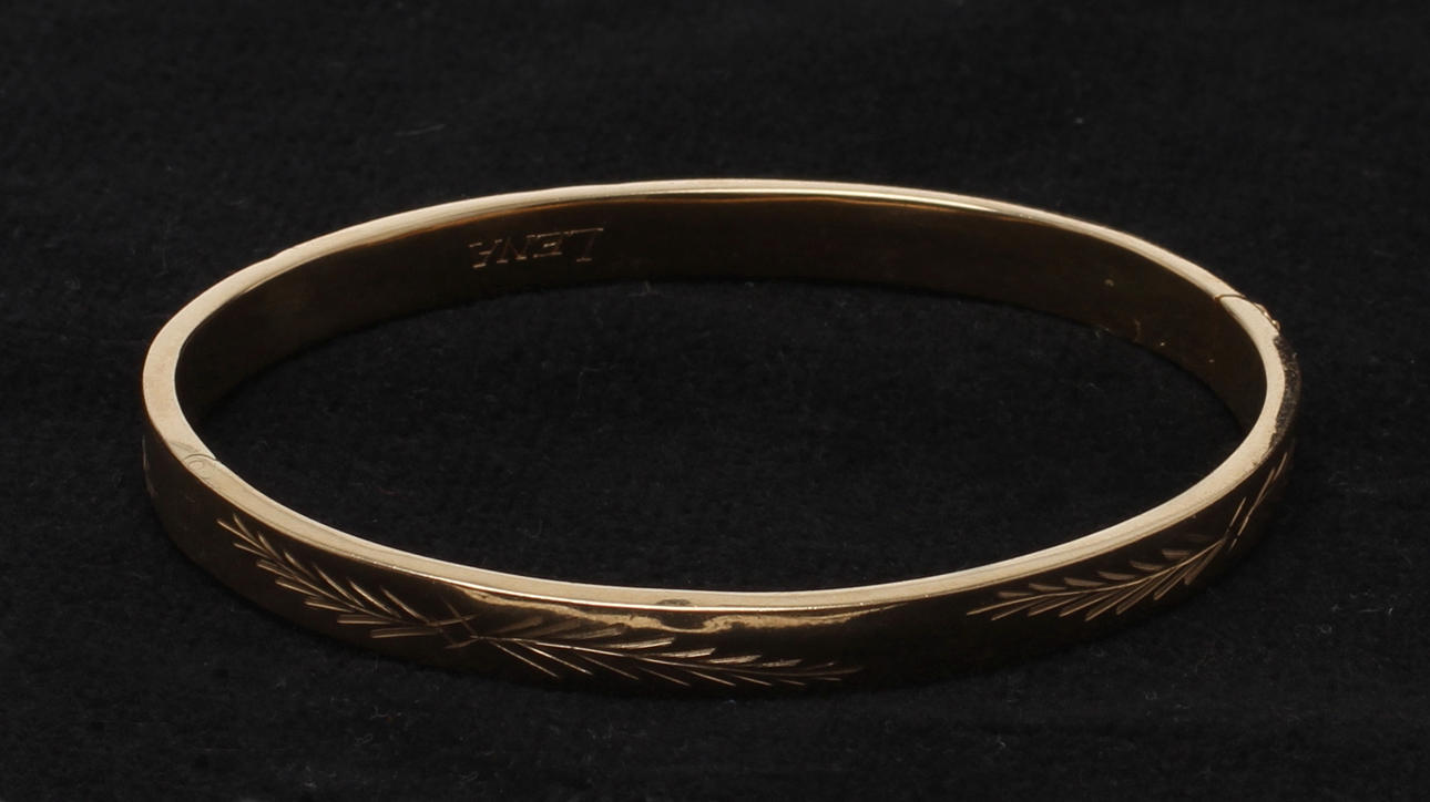 ARMBAND, 18k guld, Italien. Vikt 12,9 gram.