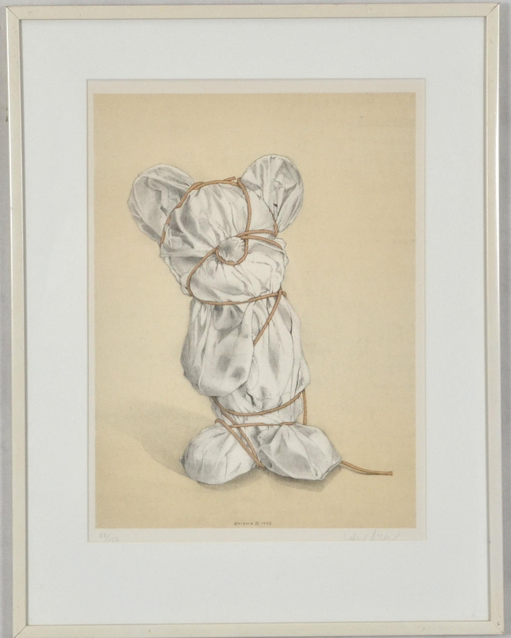 LASSE ÅBERG. Färglitografi.