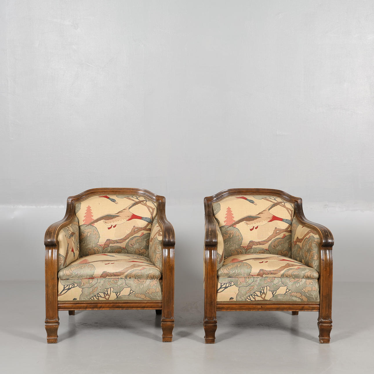 ARMCHAIRS 1 pair, art deco.