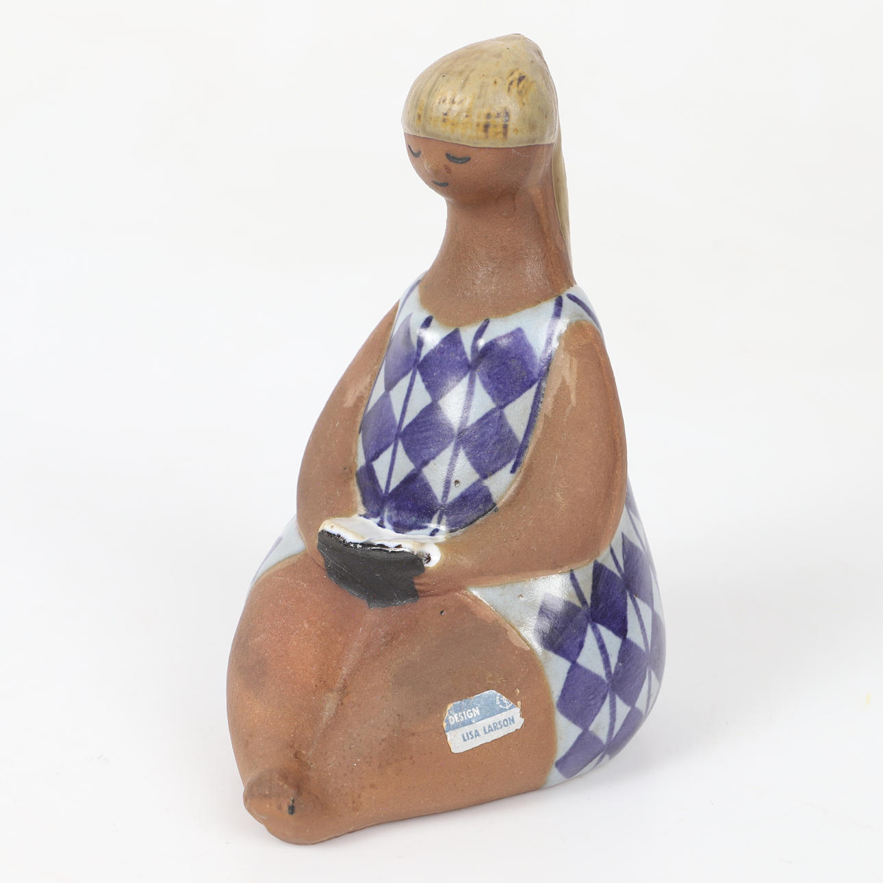 LISA LARSON. Figure, “Amalia”, from “ABC-Flickor”, stoneware