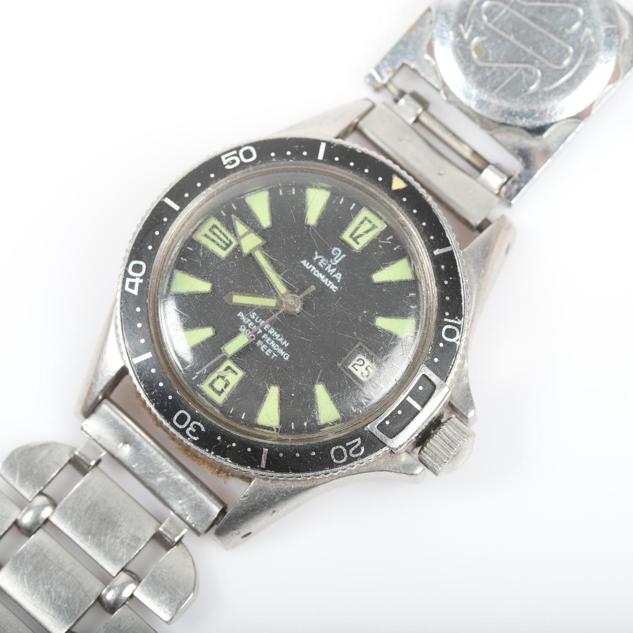 WRISTWATCH, Yema Superman, automatic, steel.