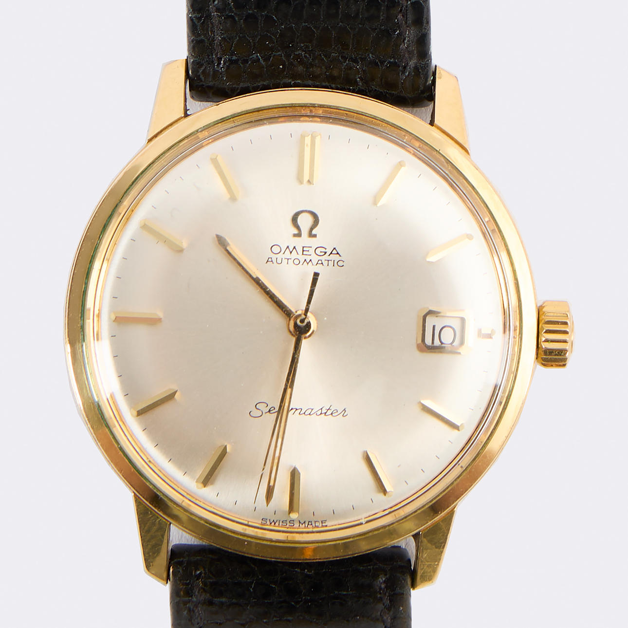 OMEGA, Seamaster, gulddoublé.