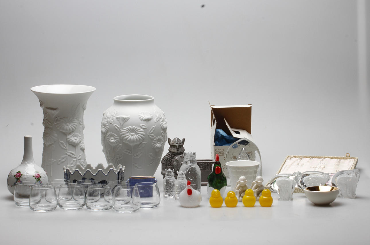 GLAS OCH KERAMIK, 1900-tal.