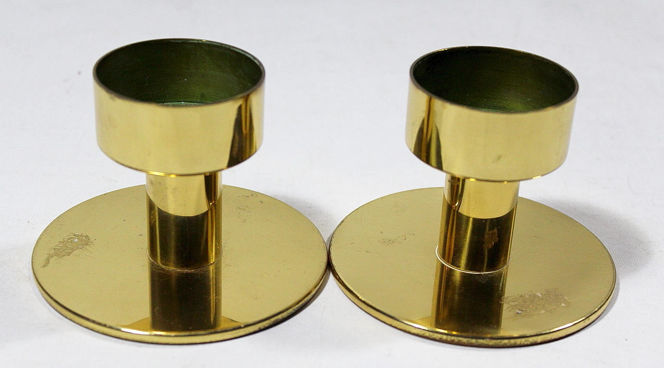 LJUSSTAKAR, paret, mässing, Hans-Agne Jakobsson AB.