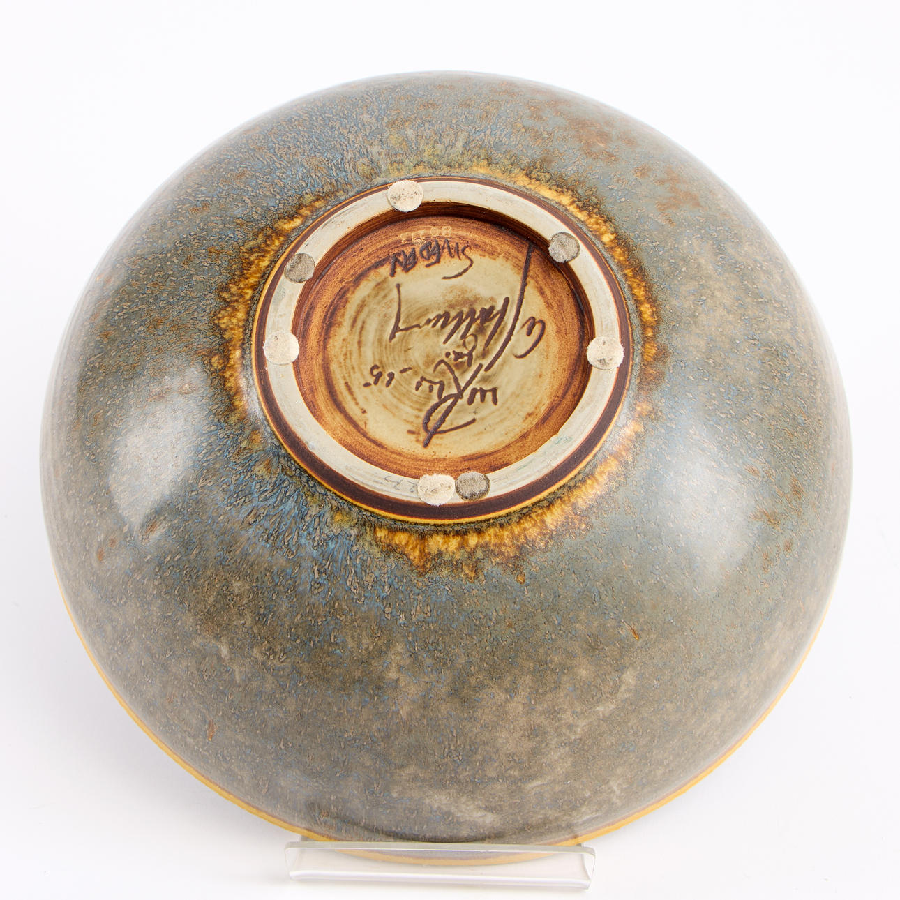 CARL-HARRY STÅLHANE. Bowl, Rörstrand atelier, unique. Ceramics ...