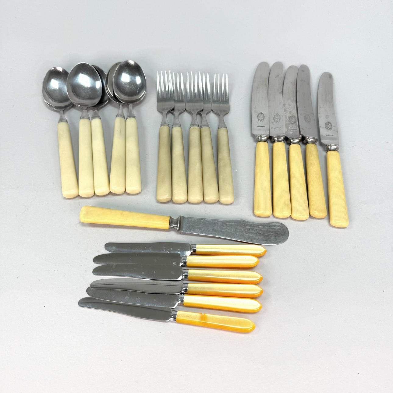 CUTLERY 22pcs Eskilstuna, fork, spoons, knives.