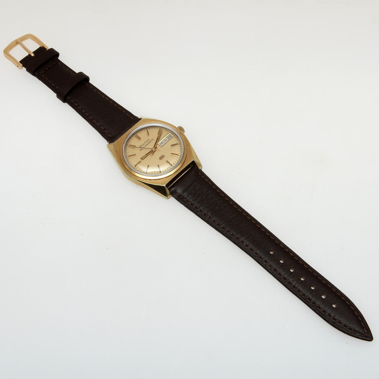 ARMBANDSUR, Bulova, Accuquartz, 1960-tal.