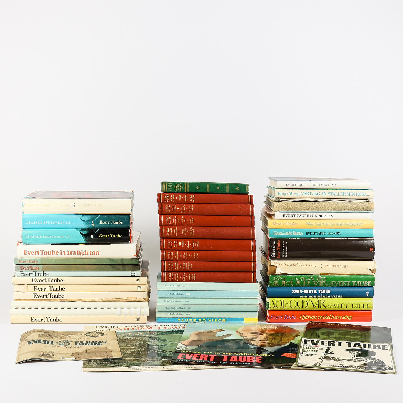 EVERT TAUBE, Collection of books about Evert Taube and his music and ...