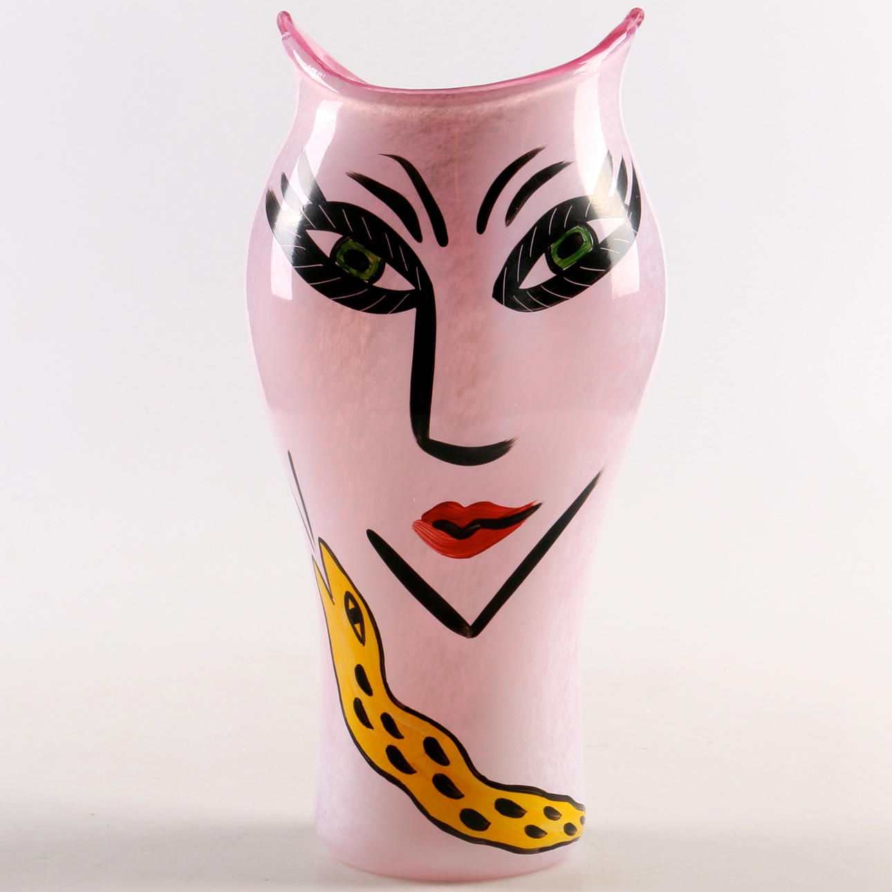 VAS, glas, "Open mind", Ulrica Hydman-Vallien, Kosta Boda, signerad.