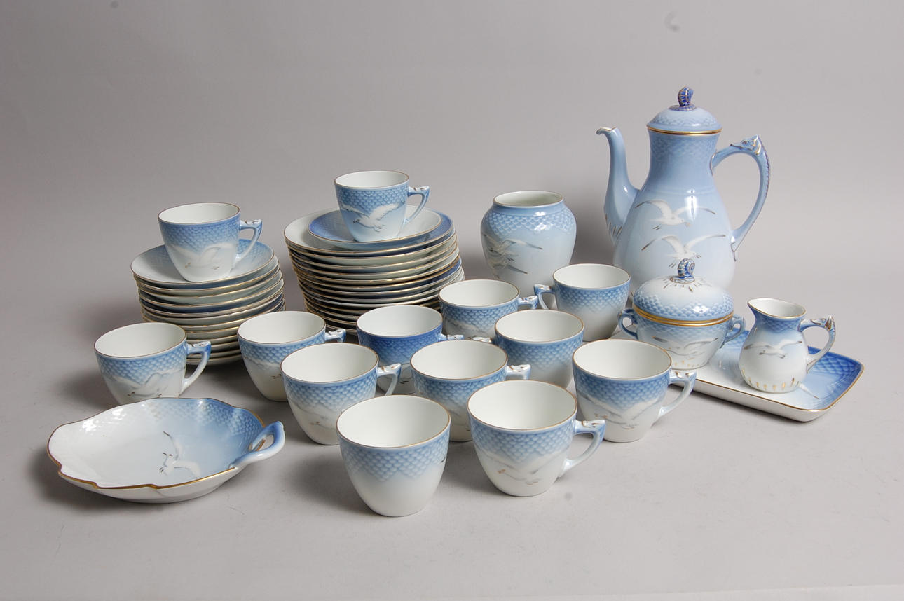 SERVIS, måsen, Bing & Gröndahl, 45 delar.