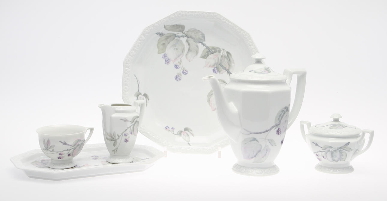 KAFFESERVIS, 29 delar, Maria Björnbär, Rosenthal.