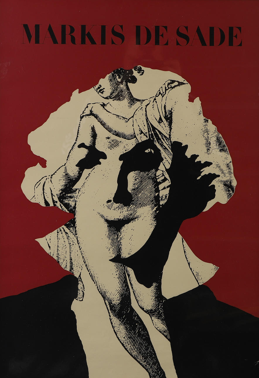 “MARQUIS DE SADE”, print.