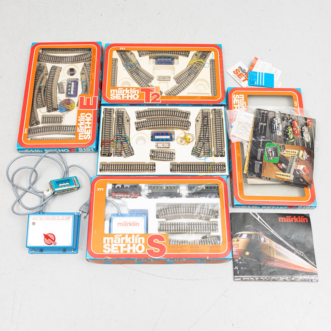 märklin SET-HO E T1 T2 T3 4点セット Yahoo!オークション - 「メルクリン ho セット」の落札相場・落札価格