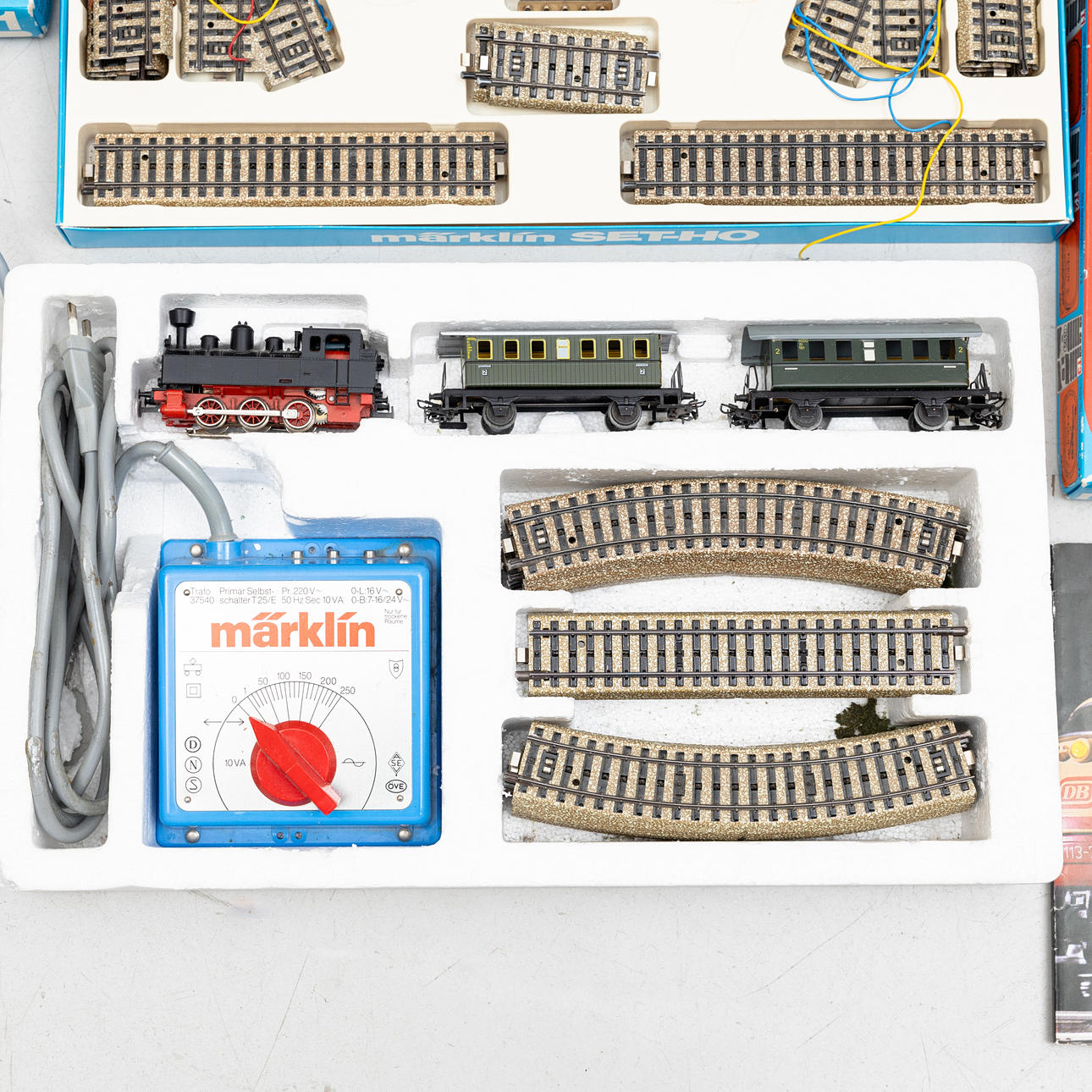 MÄRKLIN train set S 2920 and 3 extra sets E 5191, T1 5192 and T2