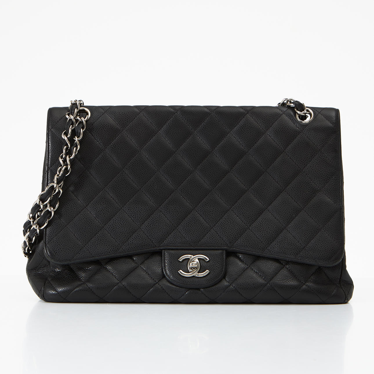 CHANEL, bag, “Classic Single Flap Maxi”, 2010-11.