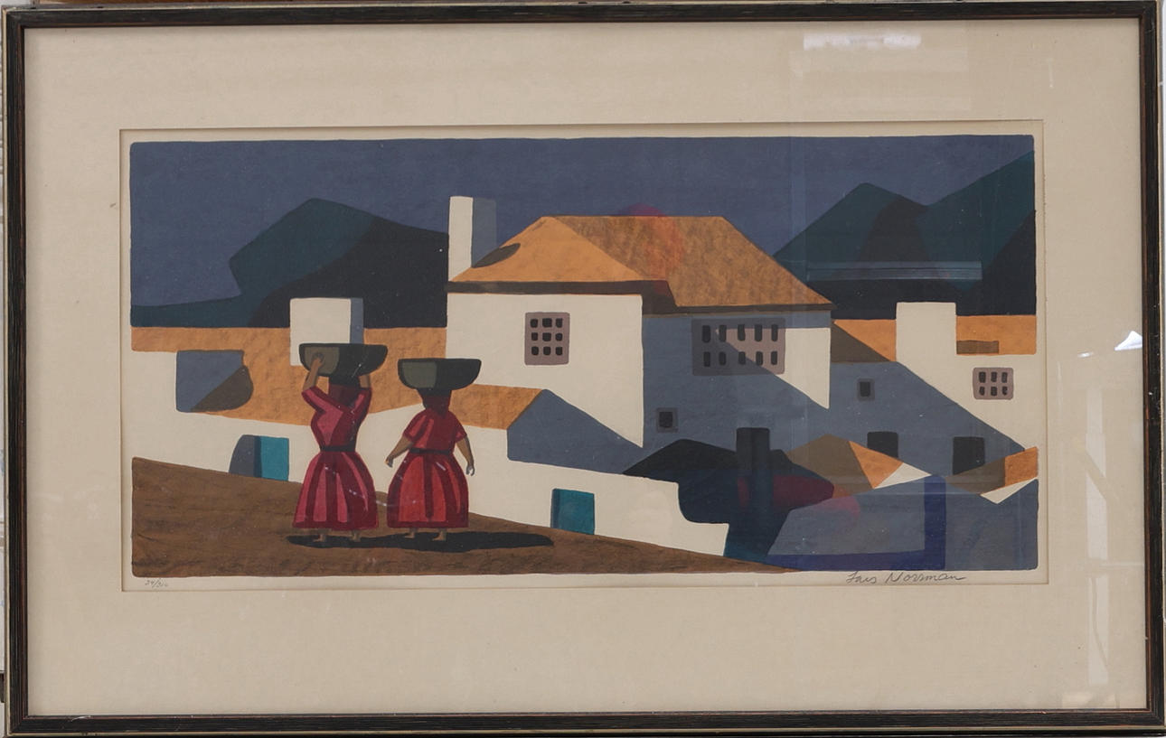 LARS NORRMAN. lithograph, signed & numbered 34/310.