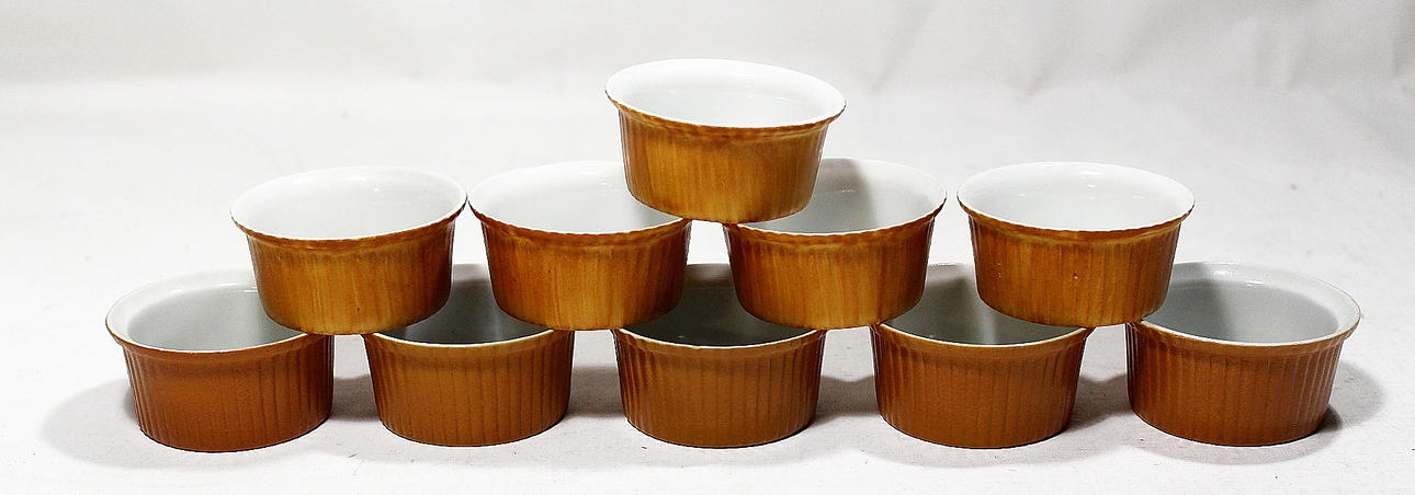 SKÅLAR, 10 st, suffle´, Rörstrand.