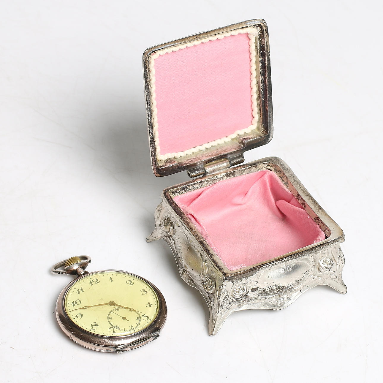 FICKUR, silver, Tavannes Watch Co. 1900-talets första del.