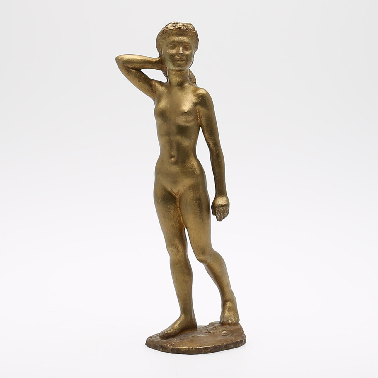 GUSTAF NORDAHL. SKULPTUR, metall, signerad och daterad - 49.