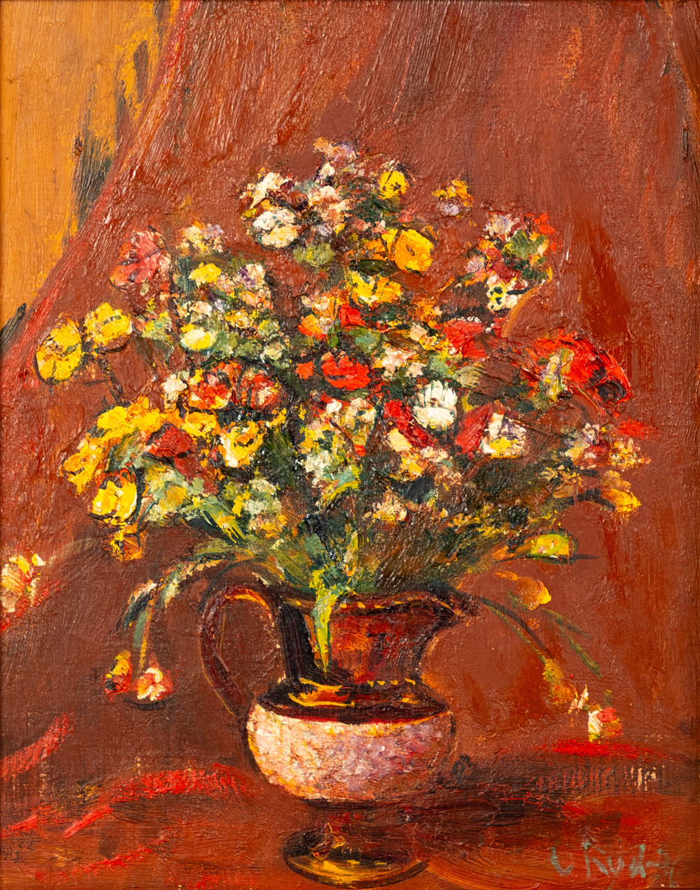 CARL RYD (1883-1958). bouquet.