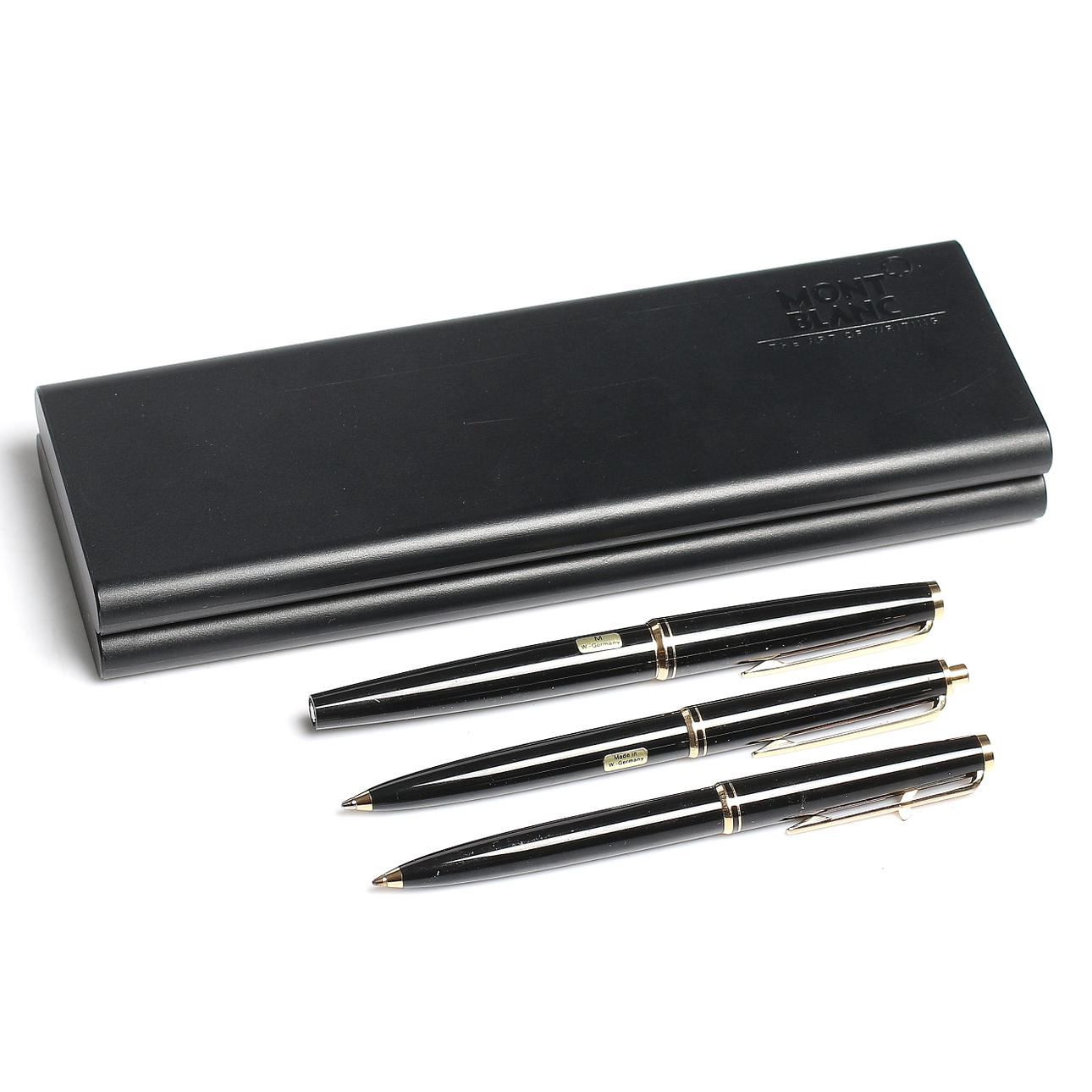 PENNOR I ETUI, 3 st, Mont Blanc, Tyskland, 1900-tal.