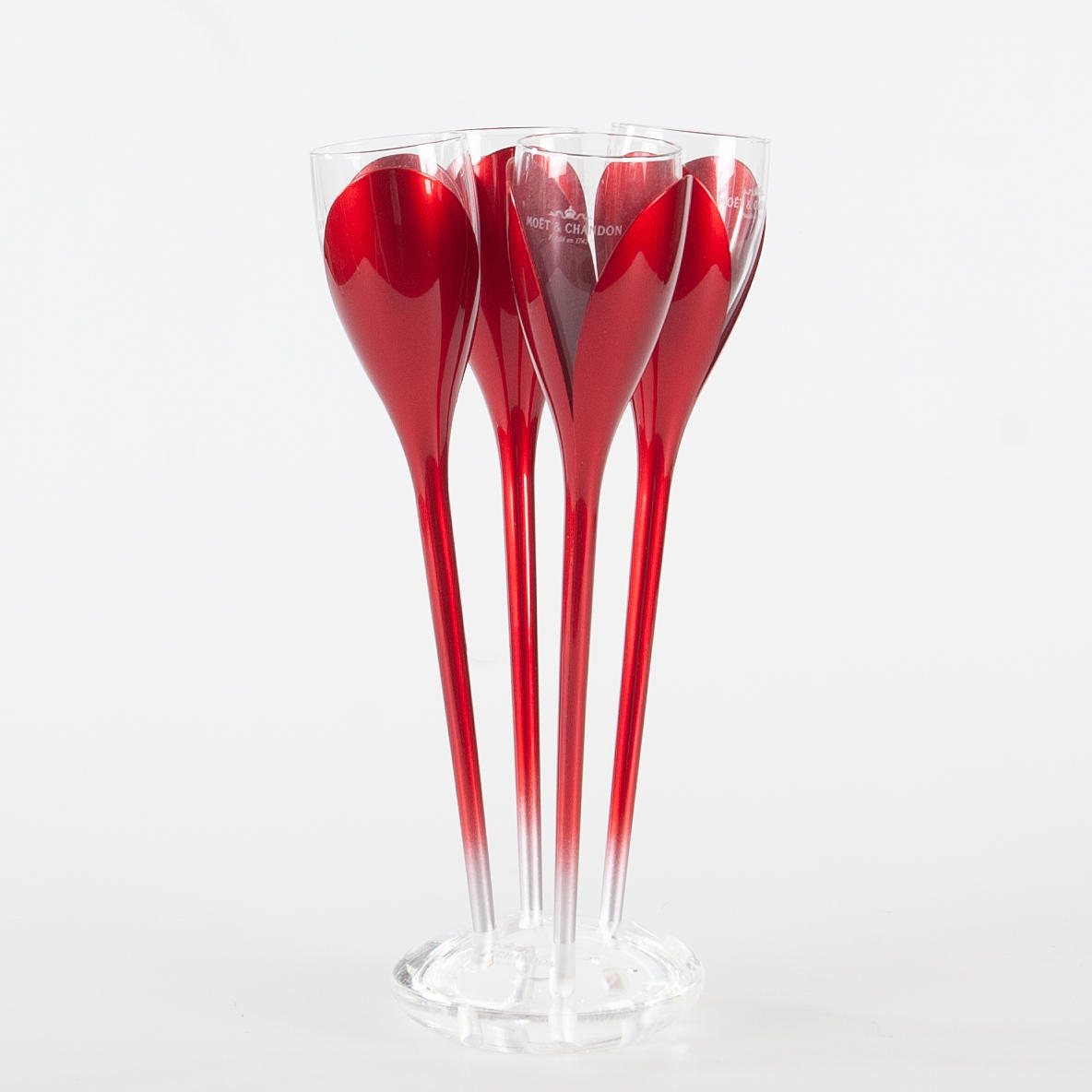CHAMPAGNEGLAS, 4 st, MOET CHANDON.