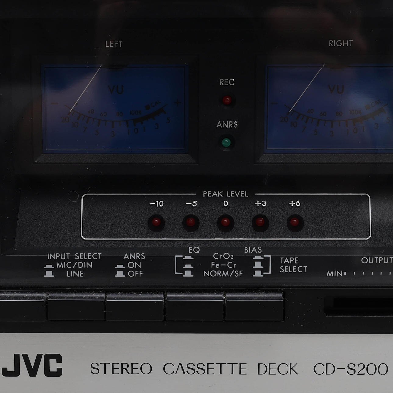 LP-SPELARE JVC JL-A15, STEREOKASSETTDÄCK JVC CD-S200 samt STEREO ...