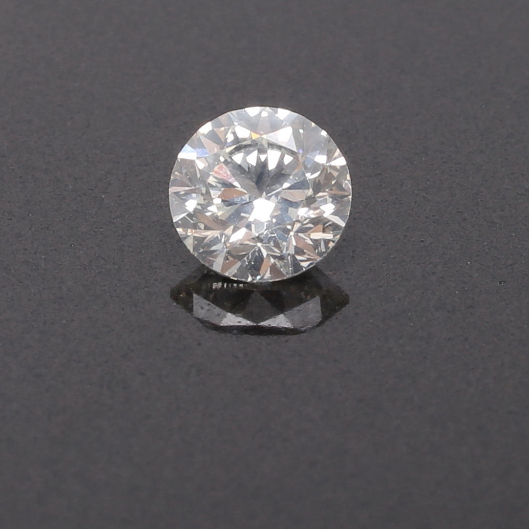DIAMANT, rund brilliant, 0,70 ct.