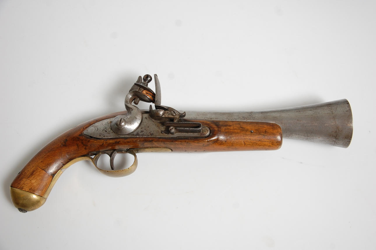 MUSKEDUNDER, flintlås ELG Belgien 1818.