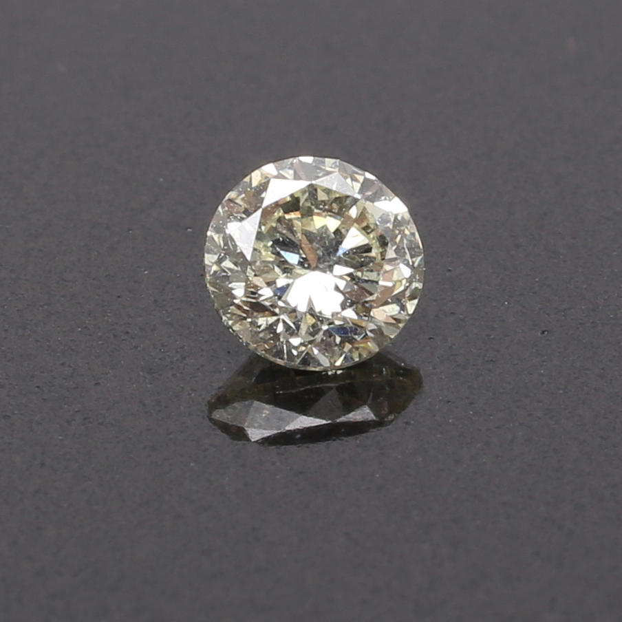 DIAMANT, rund brilliant, 0,46 ct.