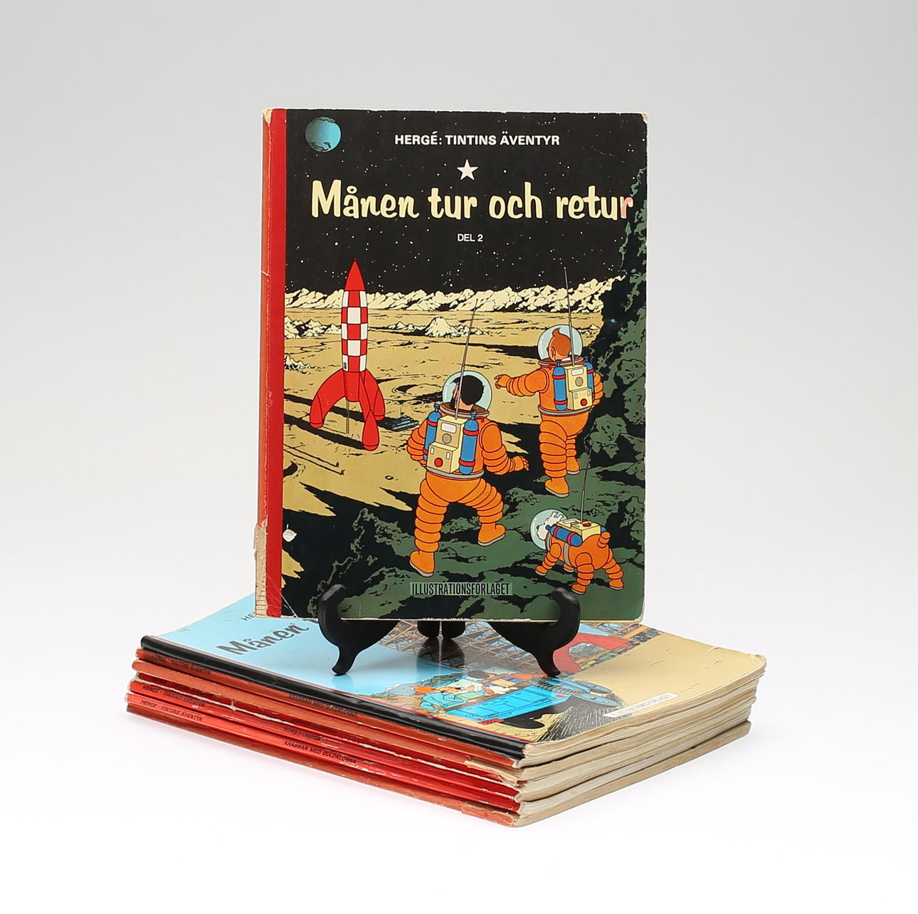 SERIETIDNINGAR, 8 st, Tintins Äventyr.