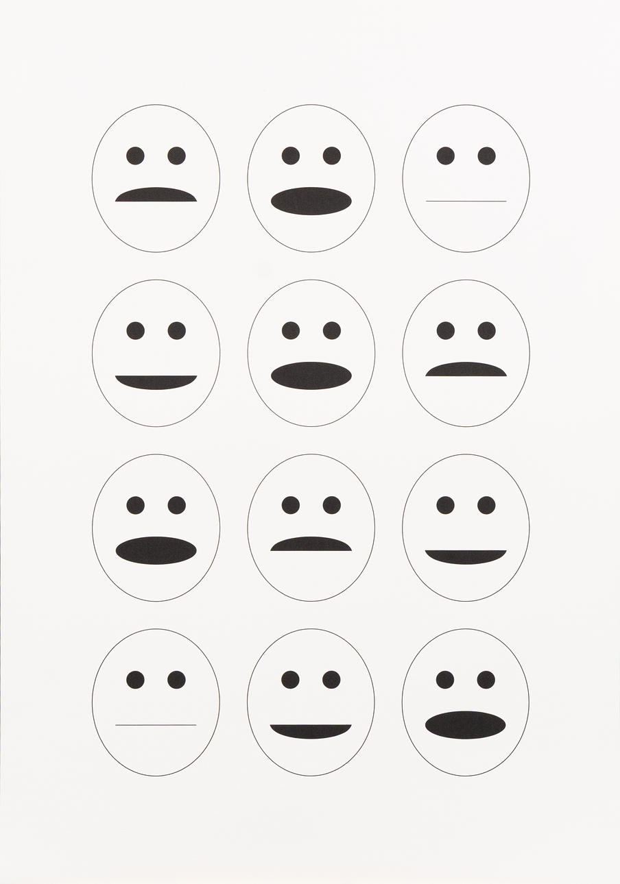 EXHIBITION POSTER, Screen print, “Masks”, Gallery Glimminge.