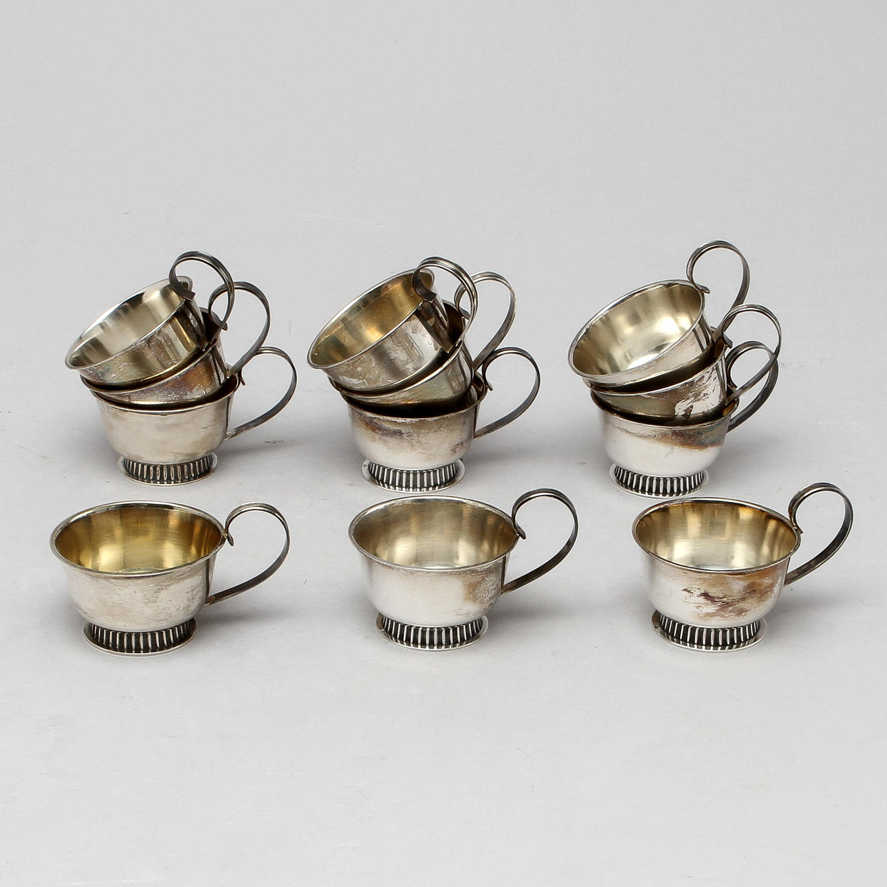 PUNSCHMUGGAR, 12 st. Silver.