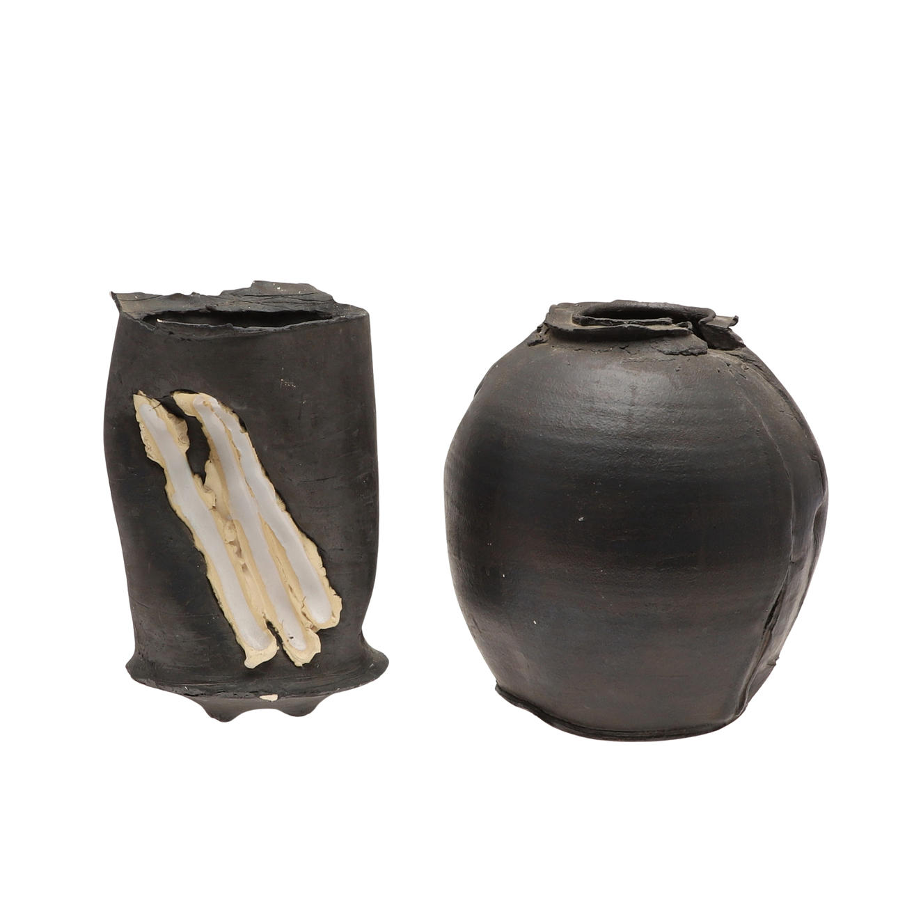 DAN KELLY (B 1951). STUDIO POTTERY VASES.